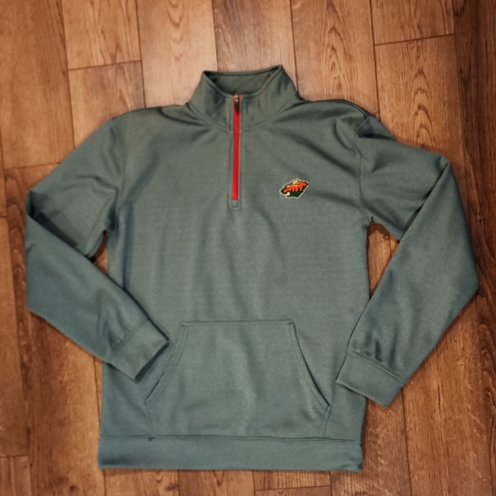 Minnesota WILD Official NHL 1/4 Zip - Mens Medium